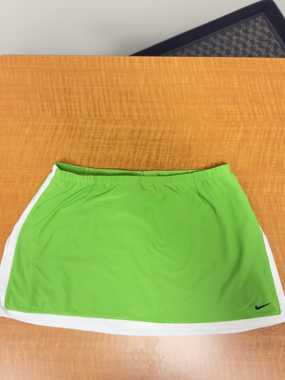 Nike Women’s Lime Green Skort with White Trim